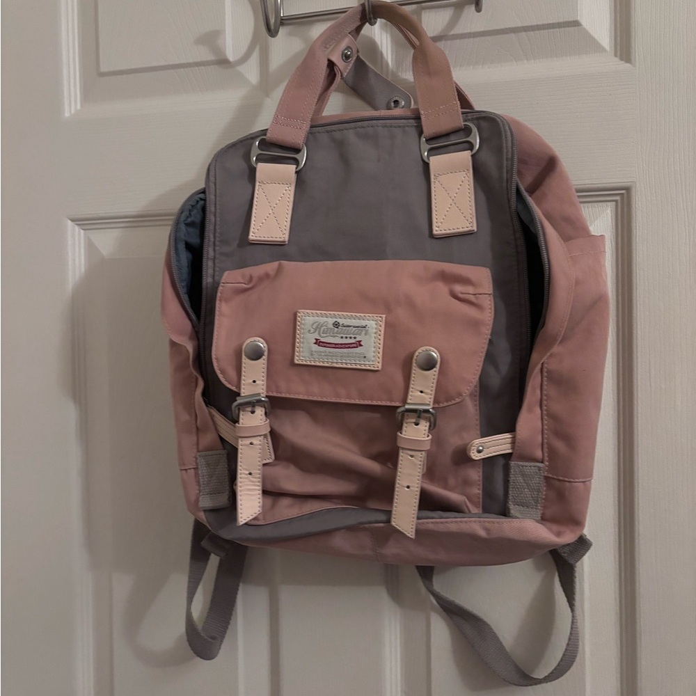 Himawari Backpack - Pink & Gray​